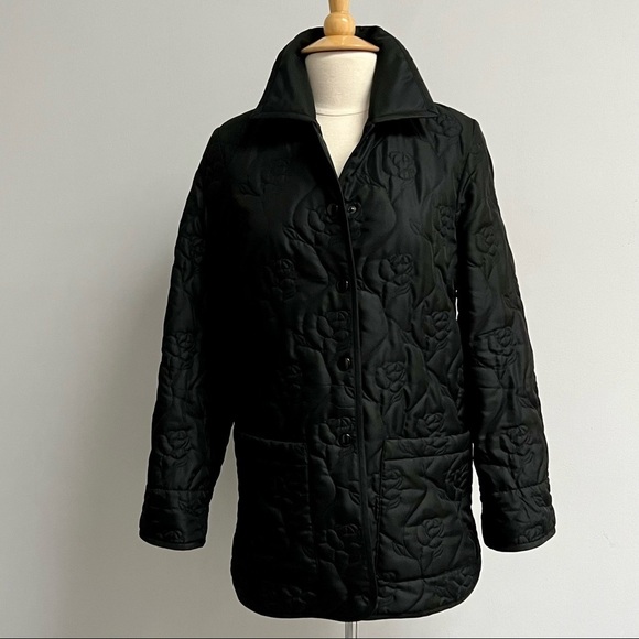 Escada Rose Quilted Jacket Size Medium​​ - Picture 1 of 16